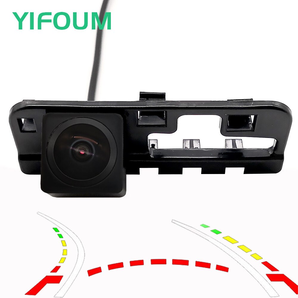 Fisheye HD Dynamic Trajectory Wireless Car Rear View Backup Parking Camera For Honda Civic 2006 2007 MK8