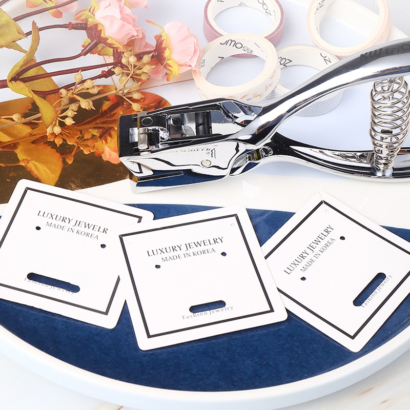 Certificate ID Card Hole Puncher Oval Slot Punch Paper Cutter Planner Scrapbooking Tool Office Stationery School Supplies