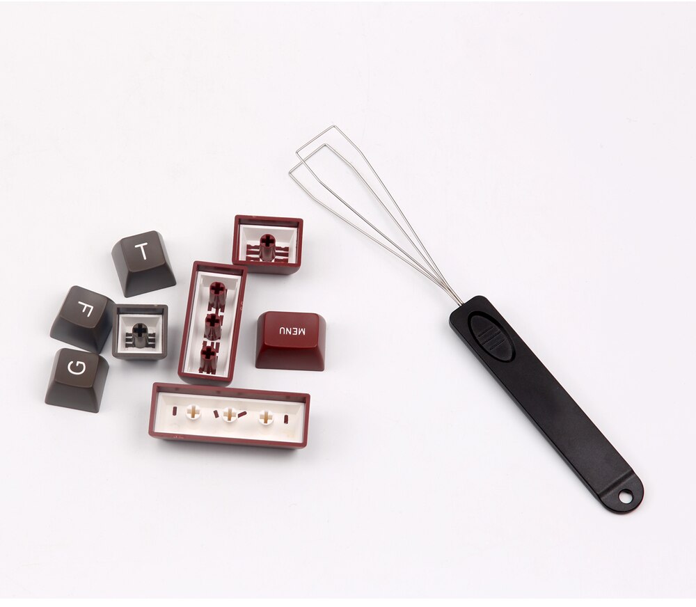 MAXKEY Retor Sa Keycaps Set ABS Doubleshot Key Cap Compatible For Cherry MX Switch Mechanical Keyboard 104 Key SA Profile