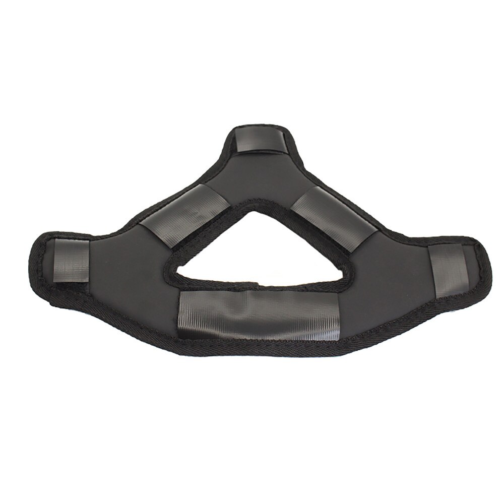 For Oculus Quest VR Headset Soft Head Cushion Comfortable Leather Strap Pad Headband Fixing Non-slip Pressure-relieving Head Pad: Black