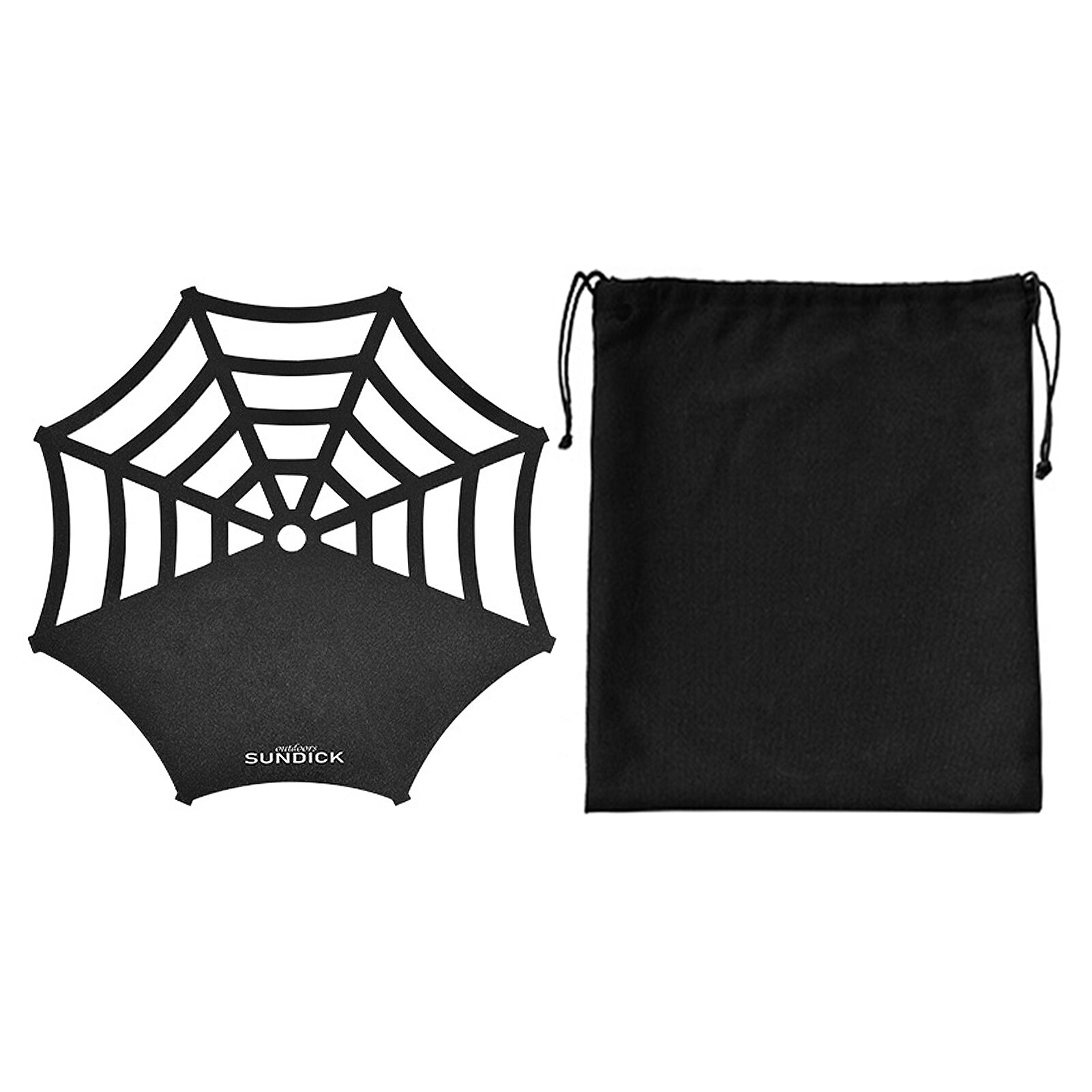 Sundick-bandeja portátil para poste de luz, soporte ligero de acero inoxidable para lámpara, accesorio de Camping