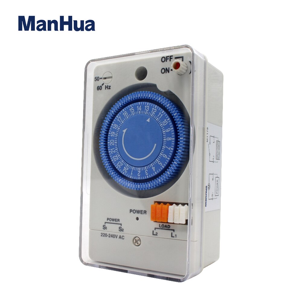 Manhua 220-240 vac  mt178 tidur för smarta hem industriell automation mekanisk vägg tidur