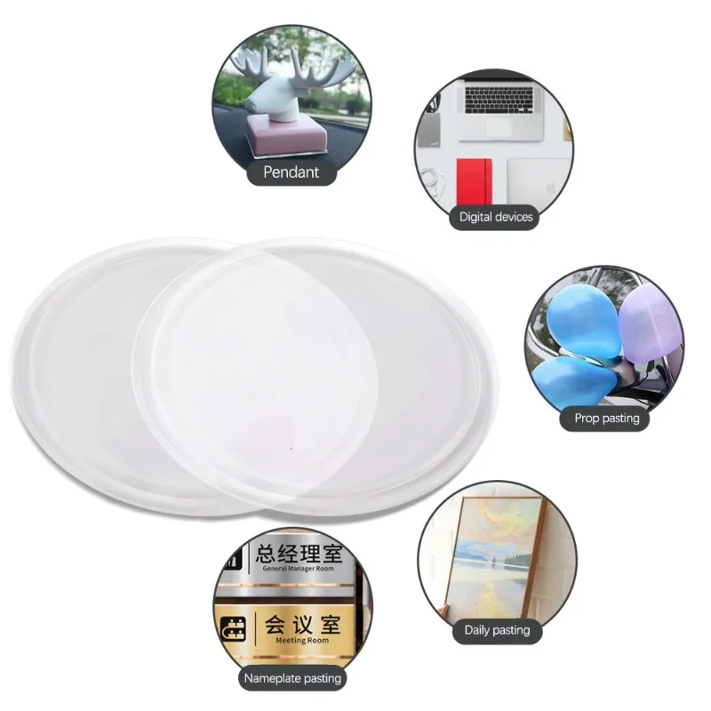 Tappetino antiscivolo Ornamenti per auto Tovaglietta per auto consolle centrale Cruscotto Telefono cellulare Adesivo fisso in silicone Resistente alle alte temperatura