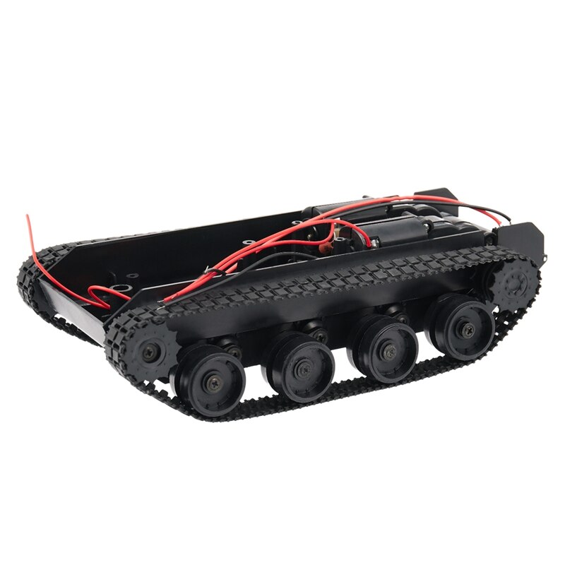 Rc Tank Smart Robot Tank Car Chassis Kit Rubber Tr... – Grandado