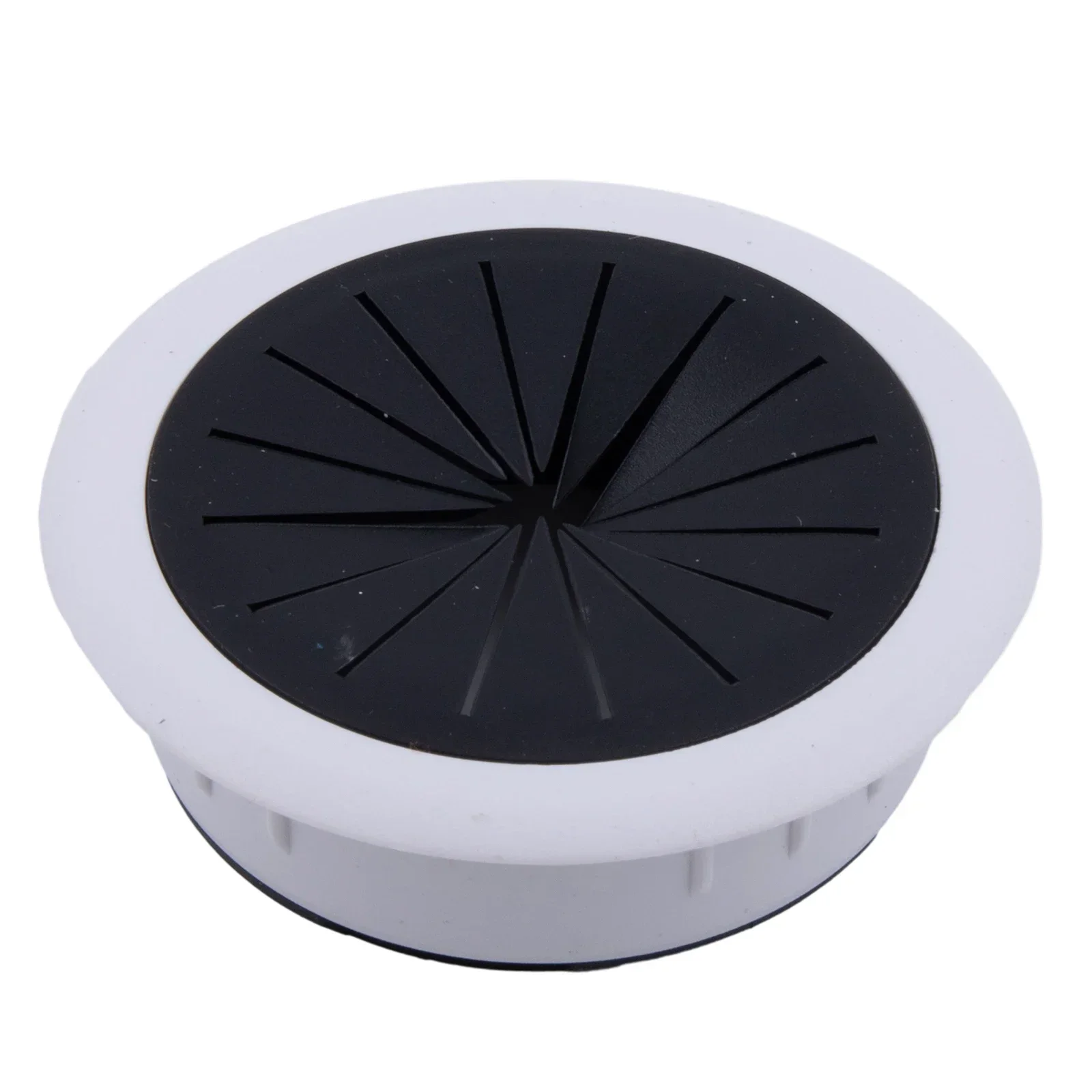 Desk Cord Grommet Wire Hole Cover Line Outlet Port Wire Organizer Cable Pass Through 60MM Threading Box Cover Office Tools: Beige