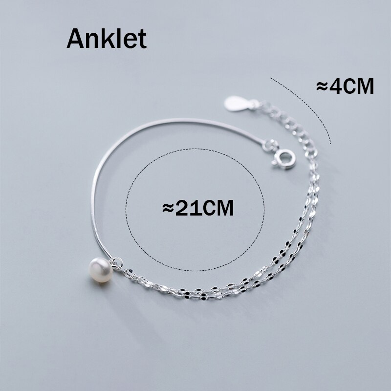 Zilveren Armband Vrouwelijke 925 Enkelband Vrouwen Sterling Accessoires Voor Sieraden Snake Chain Op Been Zilveren Decoratie Voet Zomer S3211: Anklet