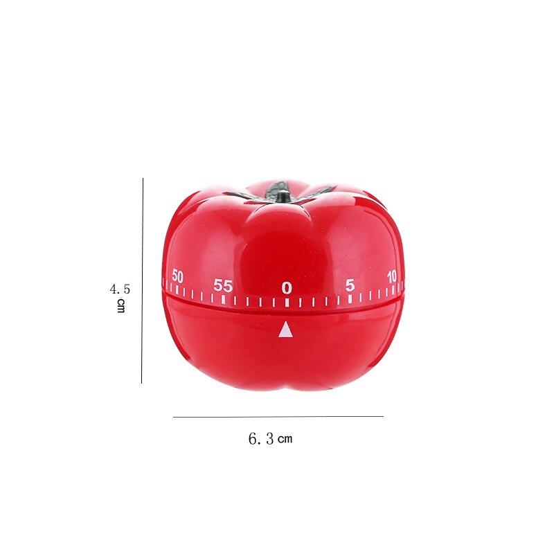 Magnet Kitchen Timer Time Reminder Kitchen Gadgets Cooking Clock Countdown Alarm Mechanical Cooking Count Up: Tomatoes timer