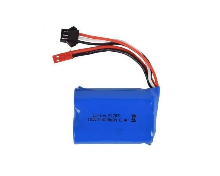 5styles 6.4v 1000mAh/800mAh/750mAh/500mAh/320mAh Li-ion Battery JST SM4P plug/USB for wltoys L959 18628 R/C car R/C truck: green