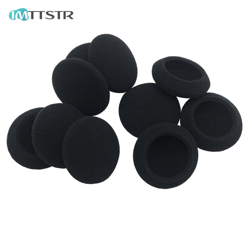 IMTTSTR Soft Foam Sponge Ear pad for Logitech PC960 Stereo Headset USB Earphones Sleeve Tip Cover Replacement Earbud Cushion