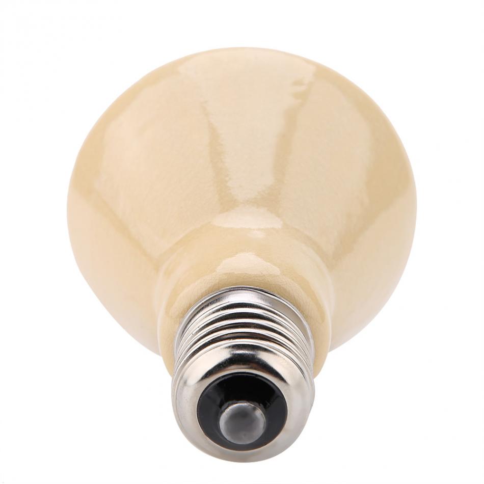 Mini E27 50W 75W 100W 150W pet heating lamp infrared ceramic transmitter heating bulb pet amphibious snake reptile lamp 220-230V