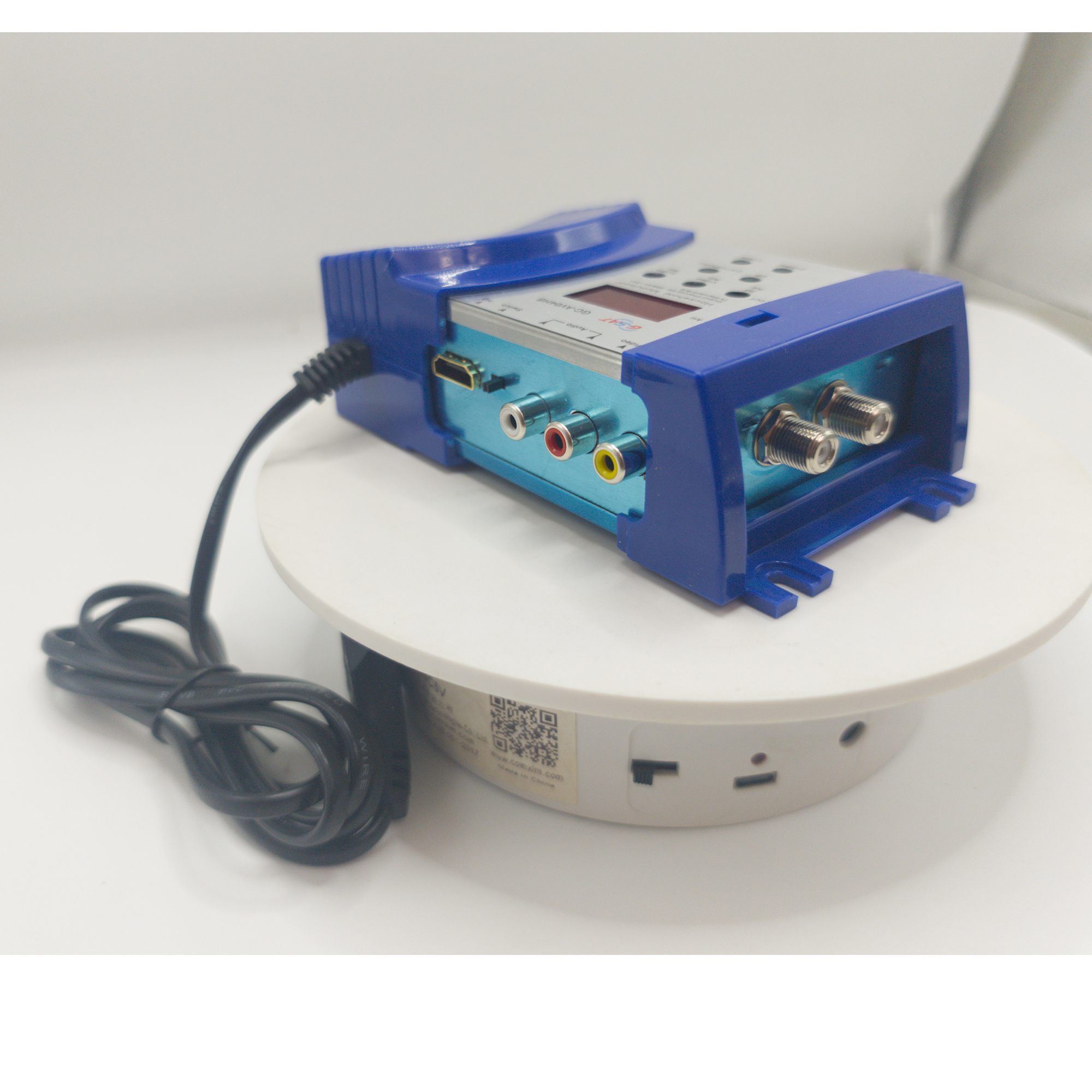1 Channel HD Av To Analog Modulator Tv Catv Hotel Cable HDMI to RF CVBS av to RF PAL NTSC secam Adjustable frequency