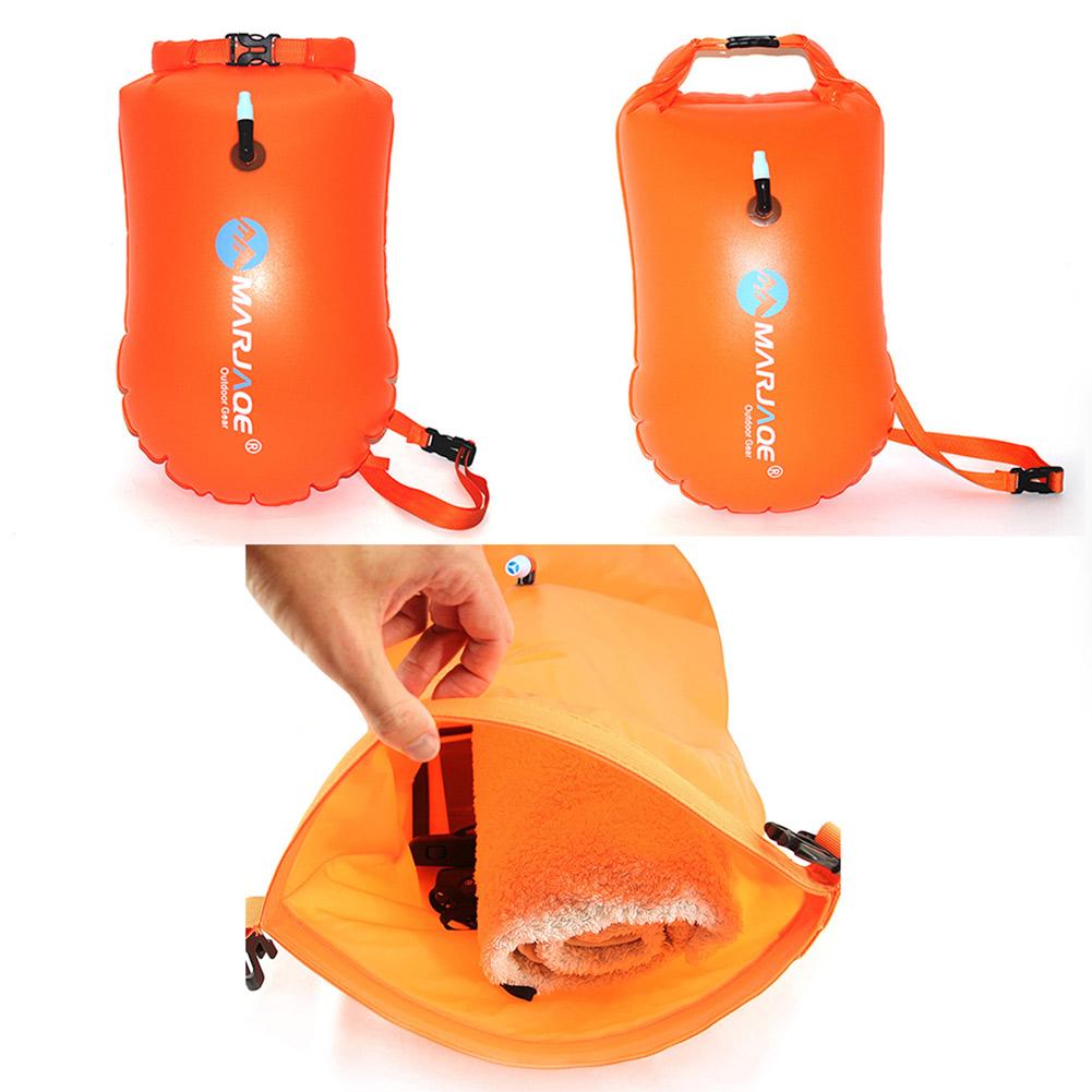 Swim Float Premium Waterdichte Opblaasbare Dry Bag Zwemmen Boei Voor Open Water Zwemmers
