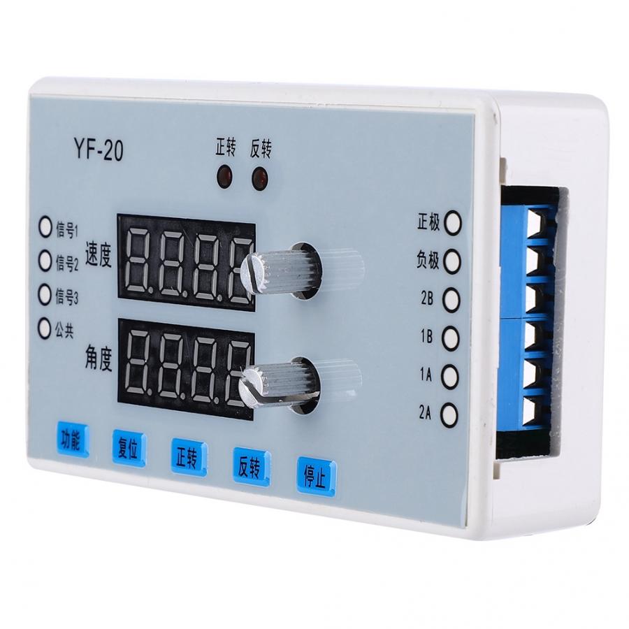Dc 7-30v moottorin nopeudensäätimen led -näyttö 42 57 askelmoottorin nopeuden säätimen säädin