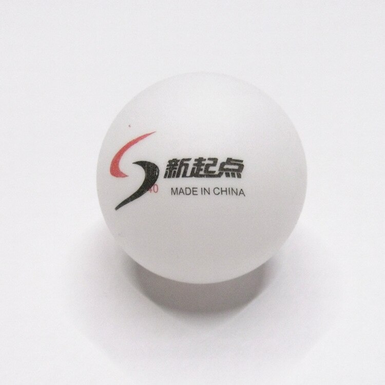 Pelotas de Ping Pong de tenis de mesa, 10 unidades/lote, 4cm, bolas de entrenamiento, blanco y amarillo, 2 colores a elegir GYH