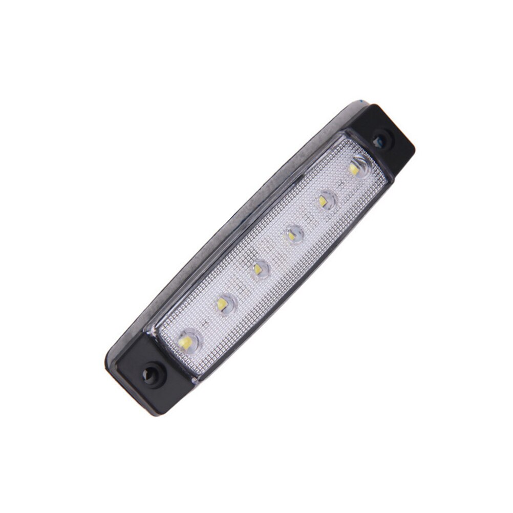 12 v 6 LED Trailer Kofferbak Achterlicht Vervanging Led Trailer Achterlicht/Richtingaanwijzer/Rem/Marker/ staart LED Light (Wit)