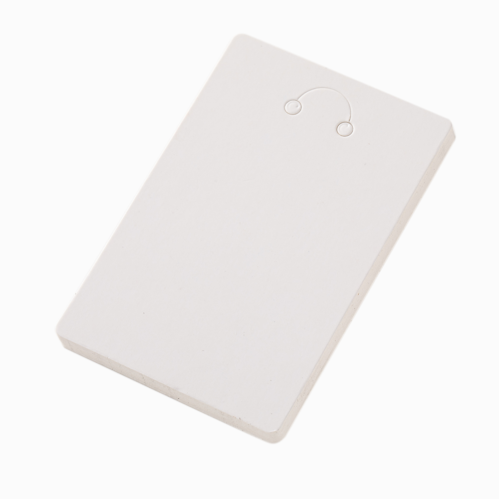 50 Uds. Llavero de 6x9cm, soporte para tarjetas de papel, cartón para llavero, soporte para joyería, embalaje, Material de suministros para pequeñas empresas: Gris