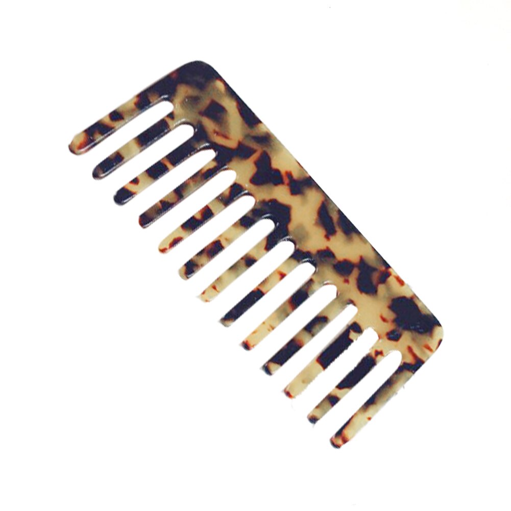 Mini Azijnzuur Plaat Kam Haar Borstel Eenvoudige Anti-Statische Print Kappers Kammen Stijl Kappers Gereedschap: A