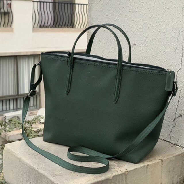 nueva mujer medio cocodrilo bolsos de hombro Tote Commuter mensajero bolsa de momia francés bolso de compras bolso de mujer de verano: Army Green