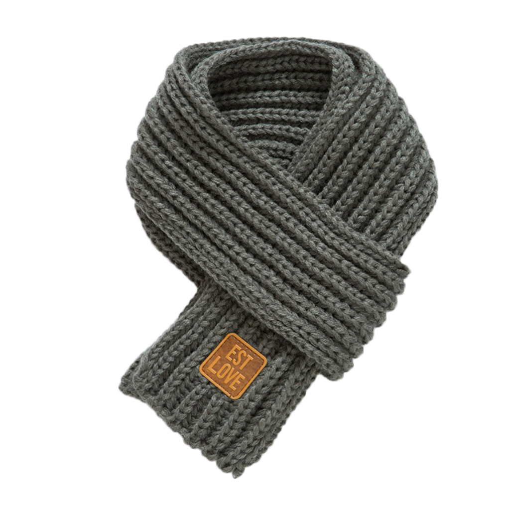 Bufanda tejida de invierno para niños y niñas, bufanda para bebés con pompón y cuello cálido, bufandas tejidas con cuello de lana: NO.5