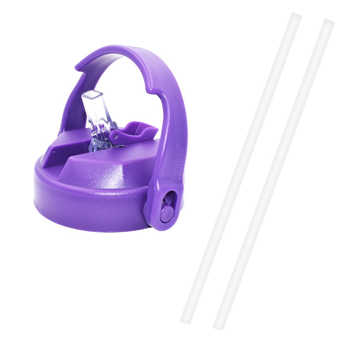 Quifit Lid With Straw For 2L 3.8L 2.5L 3.78L 73oz 128oz Wide Mouth Gallon Water Bottle Cover