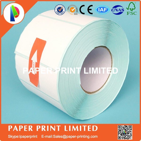 1 rulle 55 * 30 * 800 termiske klistermærker etiket print papir supermarked elektronisk stregkode papir