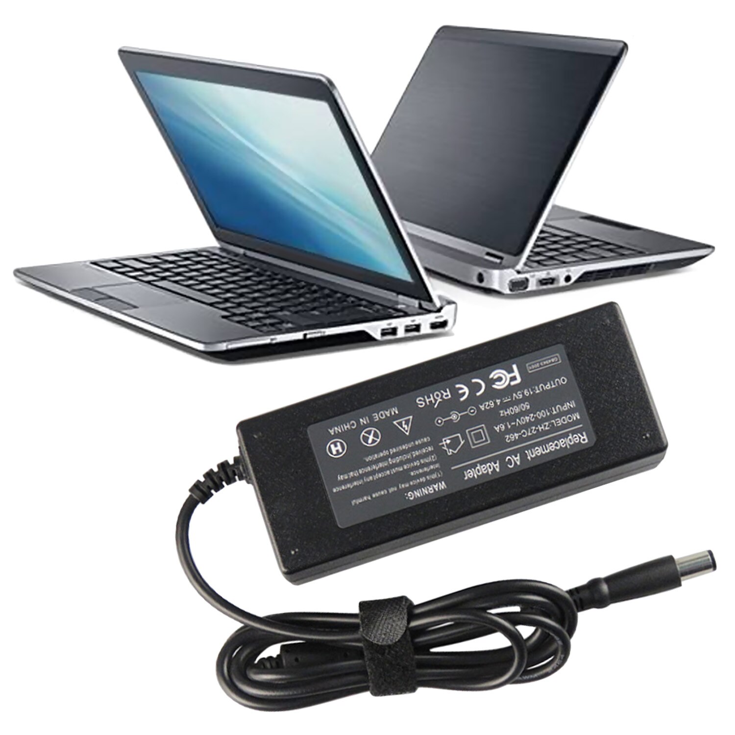 Besegad 19.5V 4.62A Laptop Charger Adapter Voeding Cord Vervanging Deel Voor Dell Inspiron PA-10 1545 N4010 N4030 Notebook