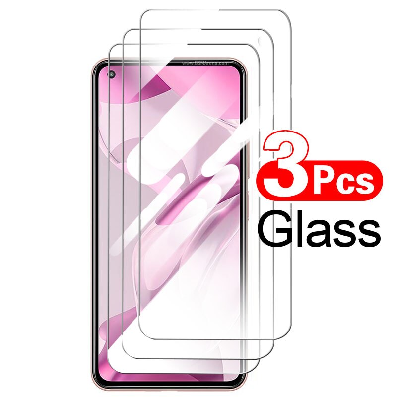 3Pcs Hd Gehard Glas Voor Xiaomi Mi 11 Lite 4G 5G Ne 6.55 &quot;Mi11Lite Mi11 11 lite Telefoon Screen Protector Cover Beschermende Film