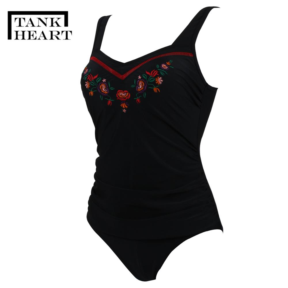 Nero Body e Tutine one-pieces badpak di un pezzo del costume da bagno di Un pezzo Più Dimensioni Costumi Da Bagno Monokini ff costume da bagno donne del vestito di nuotata