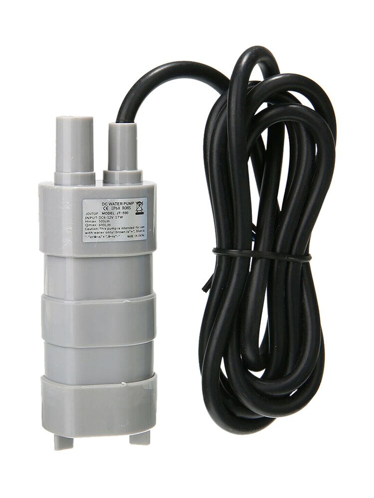 Pompe à eau électrique à haut débit 12V, 600L/H, camping-car, caravane, outil d'amélioration de l'habitat
