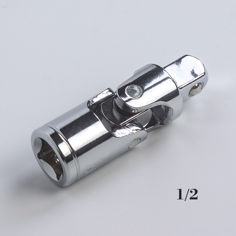 1/4 "3/8" 1/2 "Kruiskoppeling Set Ratchet Hoek Extension Bar Socket Adapter Handmatige En Pneumatische Buigbare Adapter socket Gereedschap: 0.5 inch
