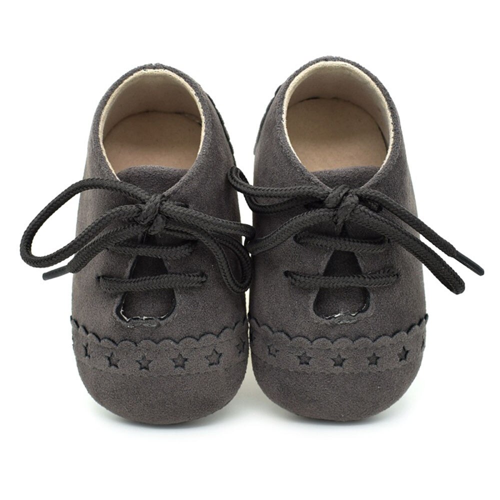 Baby Toddler Shoes Sneaker Anti-slip Soft Sole Lace Up Shoes Baby Shoes