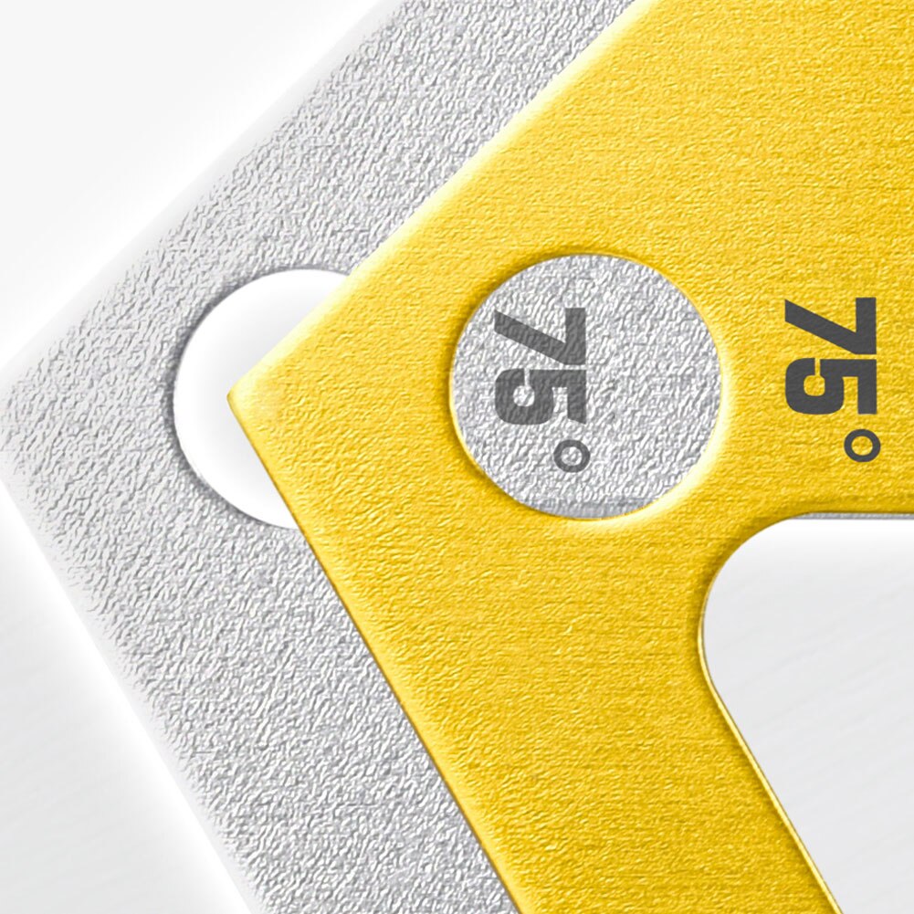 Saw Angle Finder Ruler Multi Angle Gauge Protractor Aluminum Alloy Hexagon Woodworking Measurement Tool Silver Angle Tools