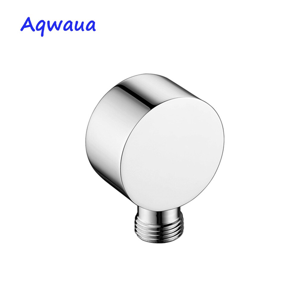 Aqwaua suihkupään liitin suihkutarvikkeet pyöreä kylpyhuone b seinään kiinnitettävä liitin messinki rungon kiinnike kylpyhuoneeseen: Tlpbr 0001cp