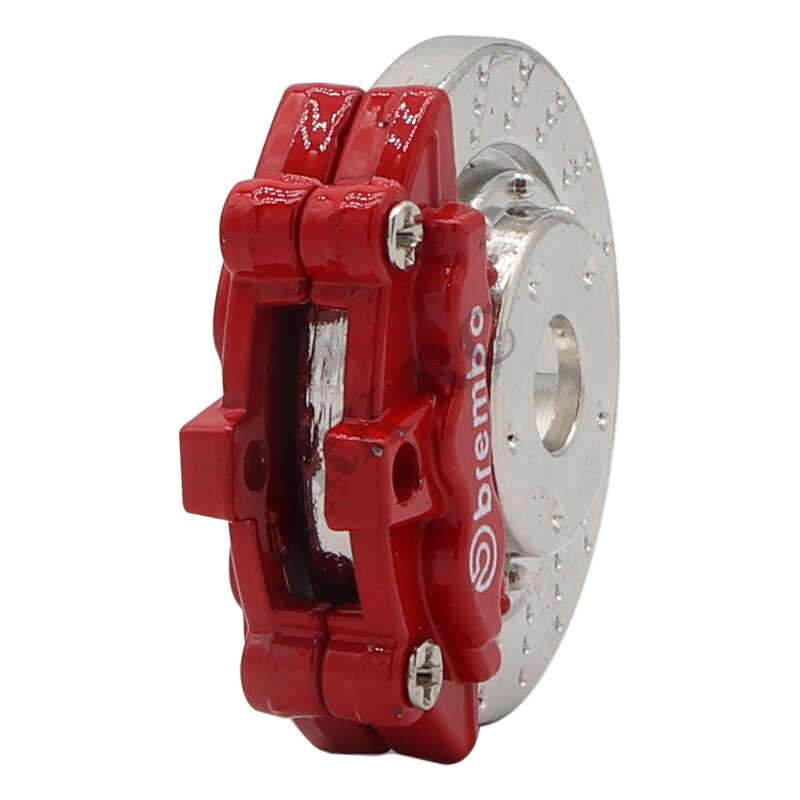 Modifica della gomma della pinza del discoteca del freno del metallo 4pz per WPL D12 MN99 MN90 WPL C24 C34 RC aggiornamento dei pezzi di ricambio dell'automobile