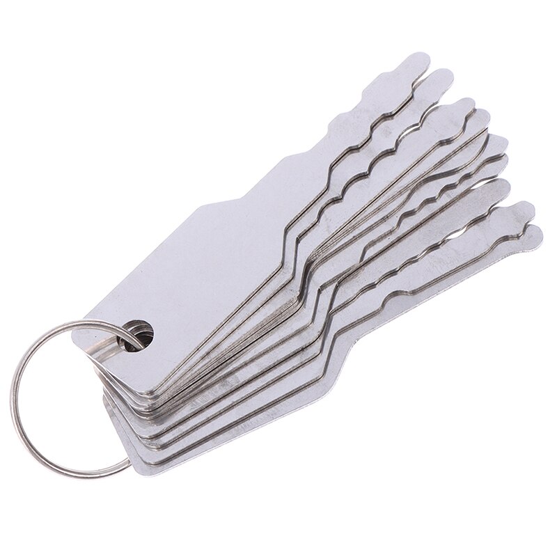 Pack D 10 Port-clés N Câbl D'acir Inoxydabl