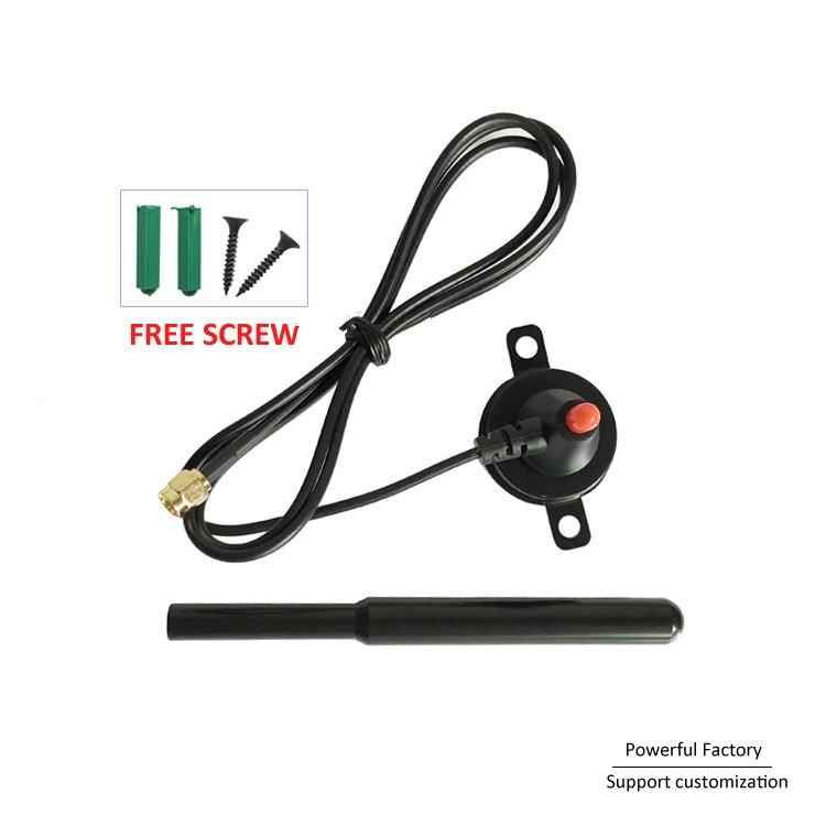 35 dbi antenne retningsbestemt kobber magnetisk antenne med gsm  / 3g 2.4g wifi 315 mhz lte 4g standard 3m kabel sma han 1 stk