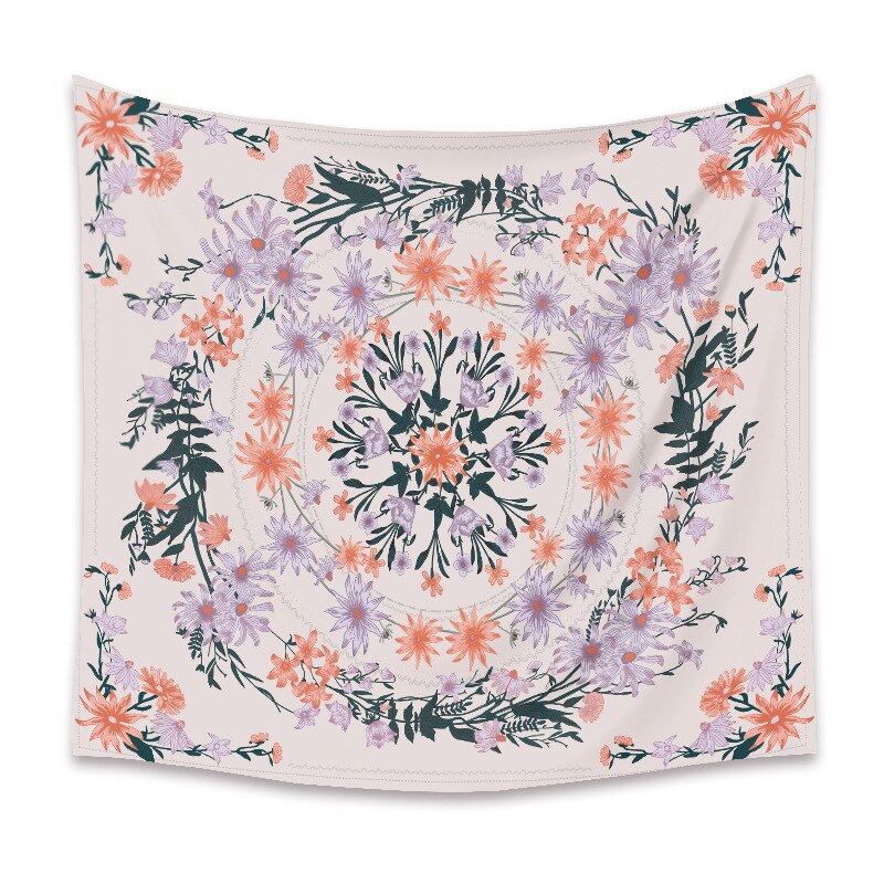 Heimat garten Tapisserie Zimmer dekoration Zauberstab abdeckt mandala dekoration tuch Plus samt tapisserie aufbringen Polyester Material