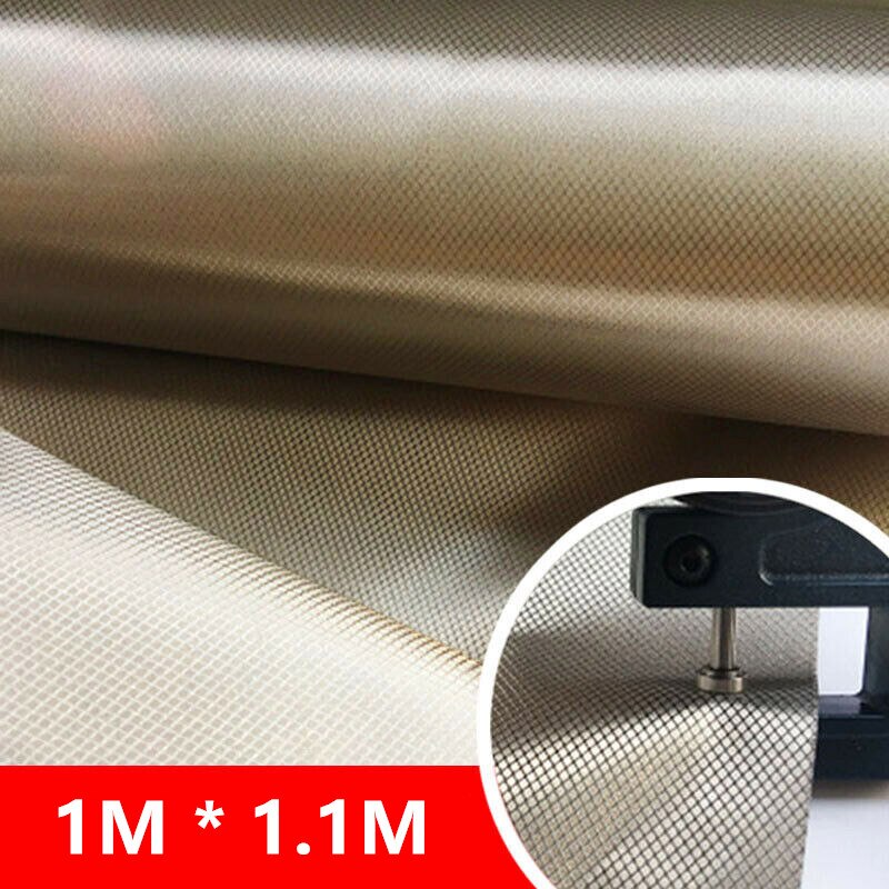 Anti-Scannen Rfid Afscherming Stof Anti Straling Doek Geleidende Voor Voeringen Elektromagnetische Rf Rfid Afscherming Stof Diy: 1M x 1.1M