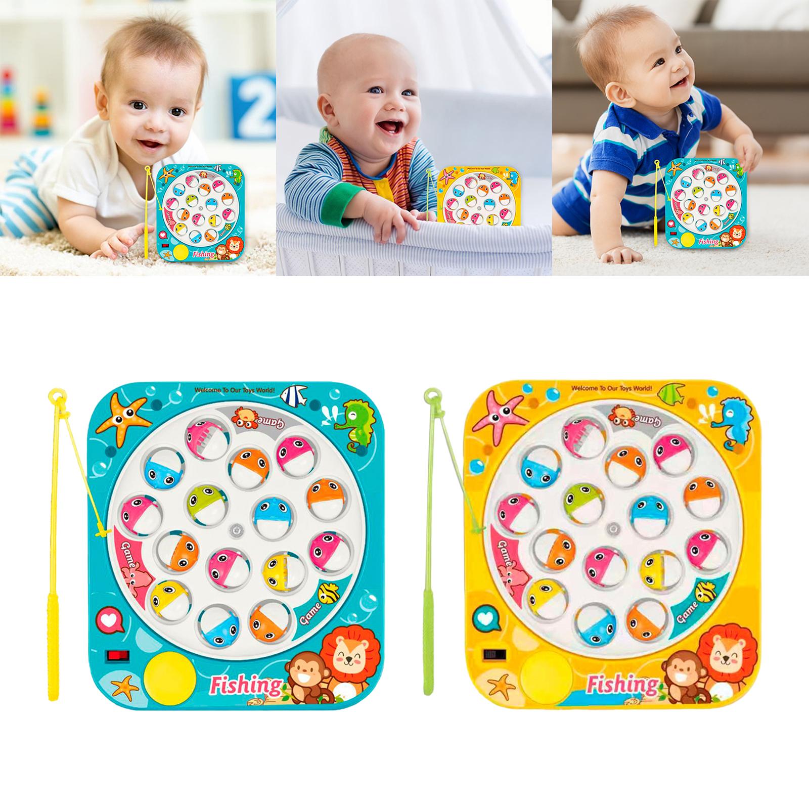 Elektronische Angeln Spielzeug Farbe Anerkennung für Vorschule Jungen Mädchen Kleinkinder