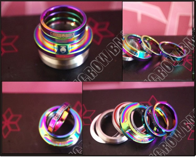 full colorBMX headset light weight sealed bearing straight tube 41.8mm headset