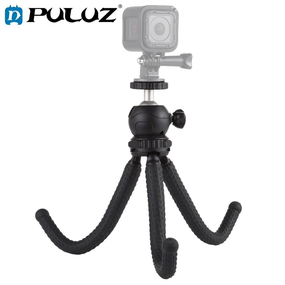 Puluz 25 Cm X 4.5 Cm Mini Draagbare Flexble Statief & Ball Head Voor Go Pro Slr Camera Smartphone Statief outdoor Fotografie