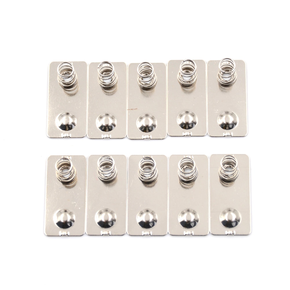 10PCS AA Battery Positive Negative Conversion Spring Contact Plate For The 5th Battery Spring