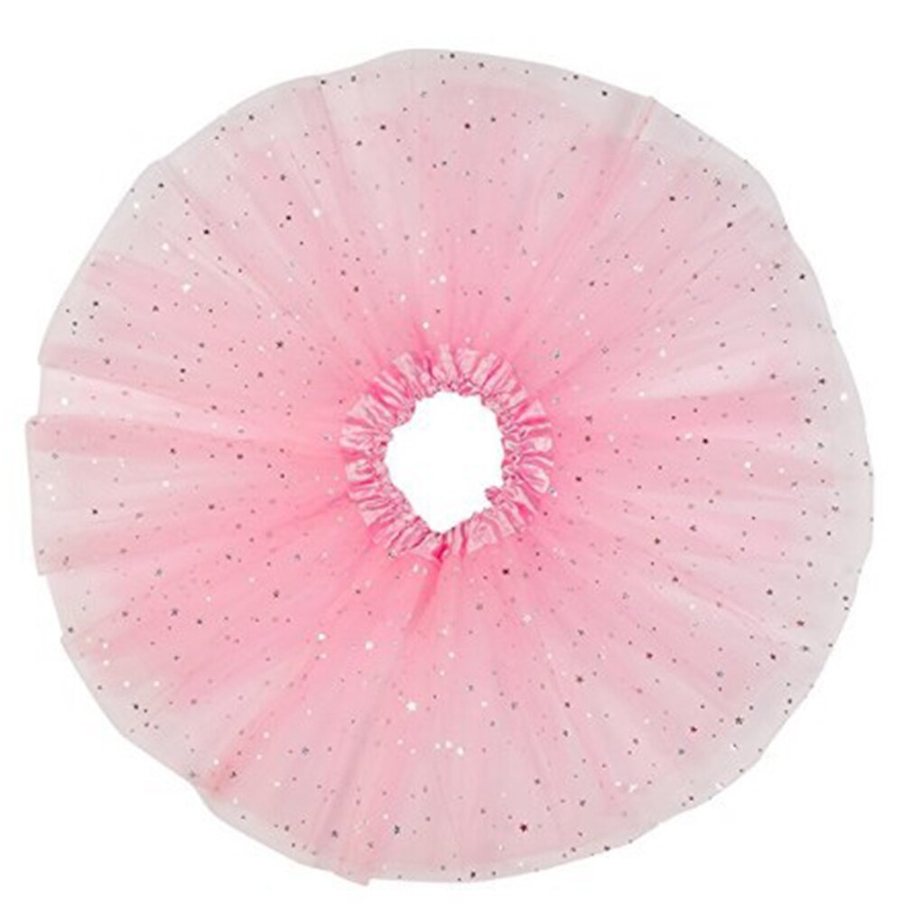 Candy Color Baby Kids Girls Ballet Dancewear Sequin Tulle Tutu Skirt Princess Skirt Party Costume