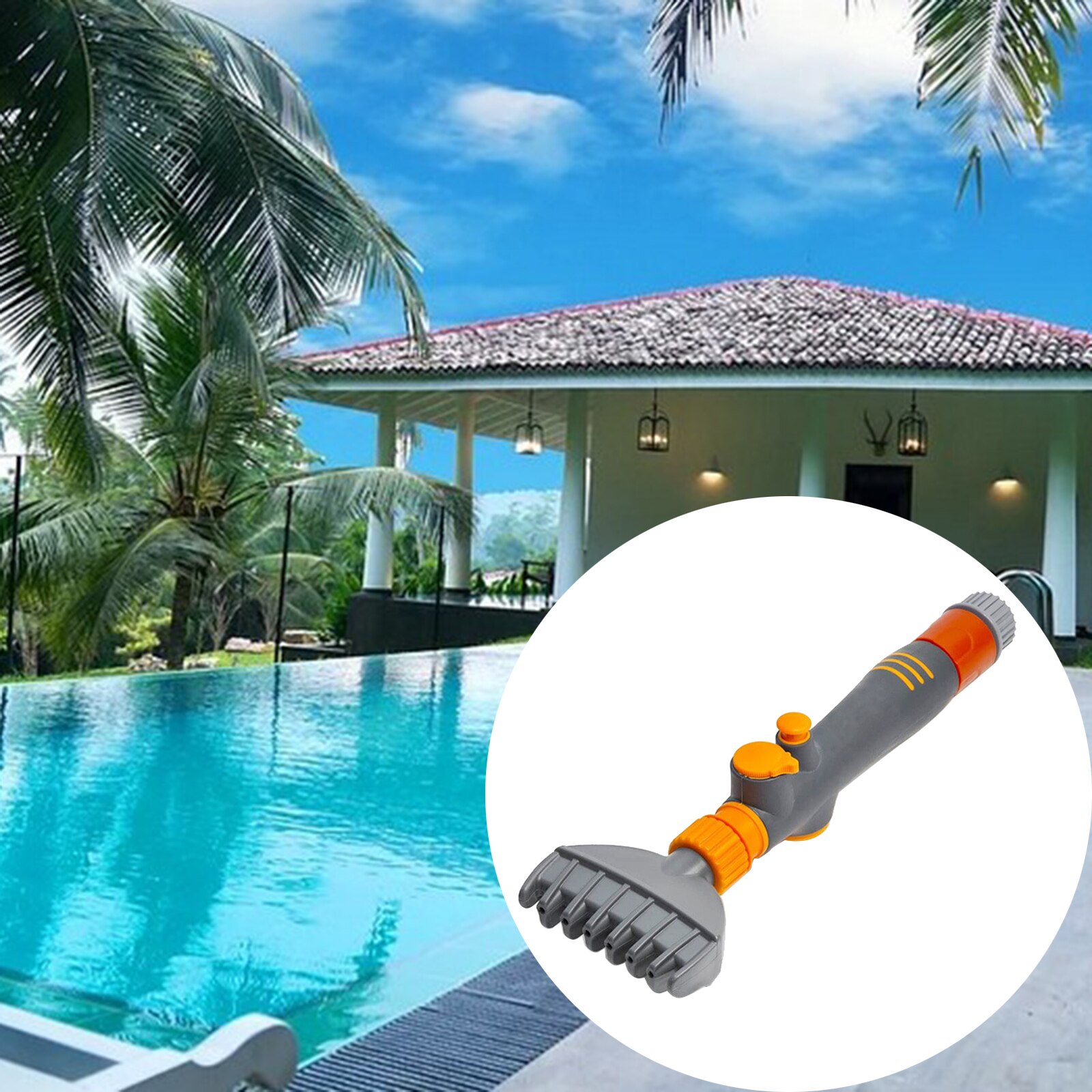 Brosse pour filtre de piscine, filtre de piscine réglable, cartouche de nettoyage, remplacement pour filtre de piscine, pièce de nettoyage