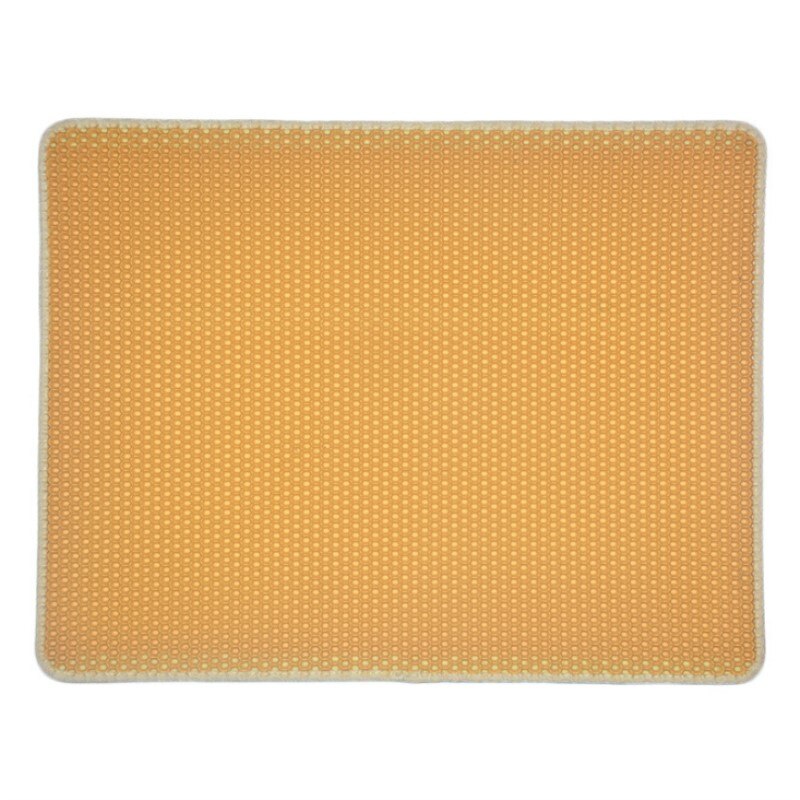 Katzenstreu Tablett matt Wasserdicht EVA Doppel Schicht Katze Selbst Reinigung Sandkasten Pad nicht Unterhose Haustier Wurf Kasten matt Für katze Wc: Gelb / 30x30cm