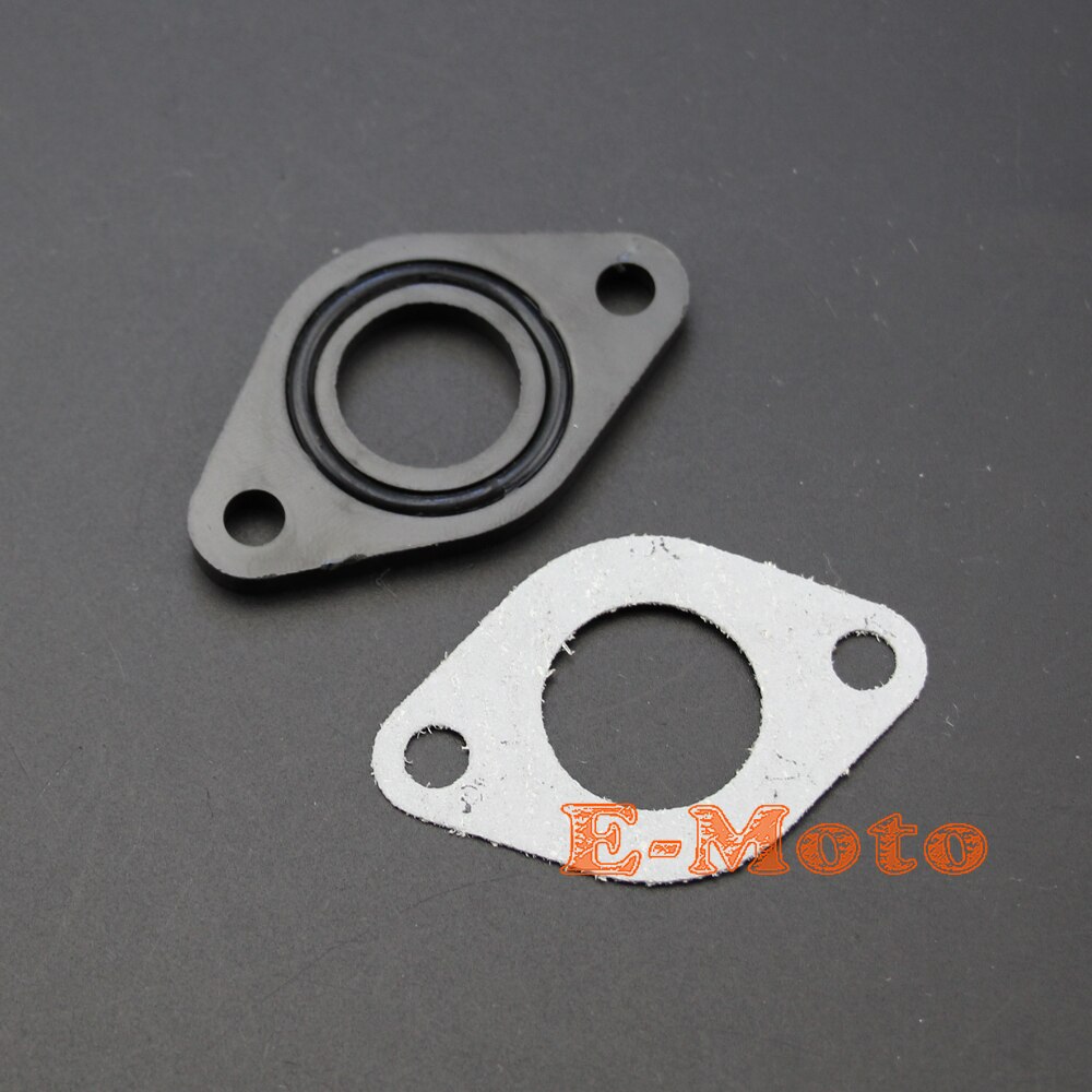 20mm PIT DIRT BIKE CARBURETTOR INLET MANIFOLD GASKET &amp; RUBBER SEAL 90cc 110cc 125cc