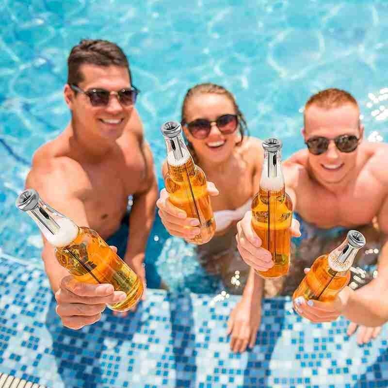 Steel Beer Stick 1pc Portable Beer Cooling Stick Ice Wine Stick Drinks Cooling Stick 17.3*3.5cm / 20.5*3.5cm