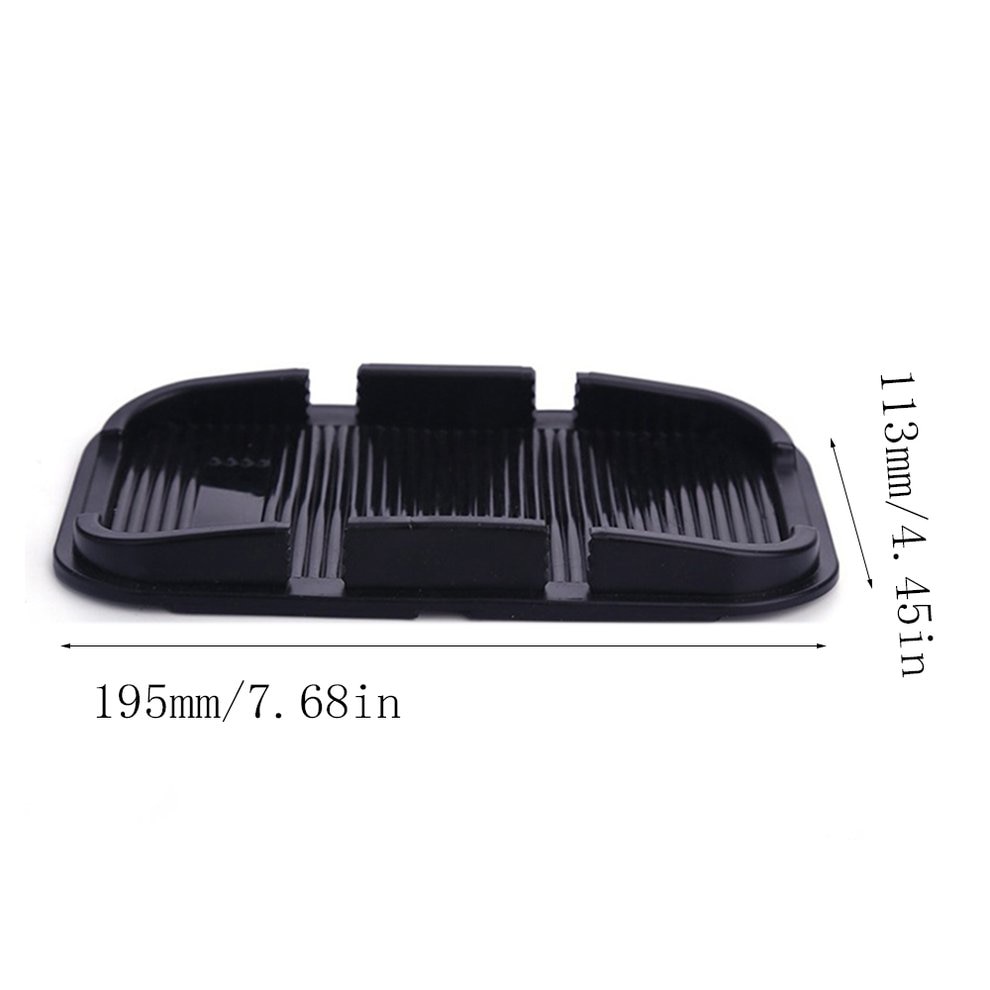 Large Double Card Slot Mobile Phone Mat Car Navigation Frame Clip Car Phone Holder Car Supplies