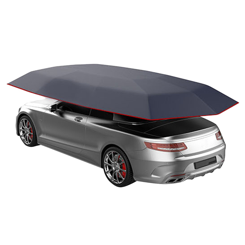 4.5x2. Outdoor Auto Voertuig Tent Auto Paraplu Zonnescherm Cover Oxford Doek Polyester Covers Zonder Beugel: Blauw