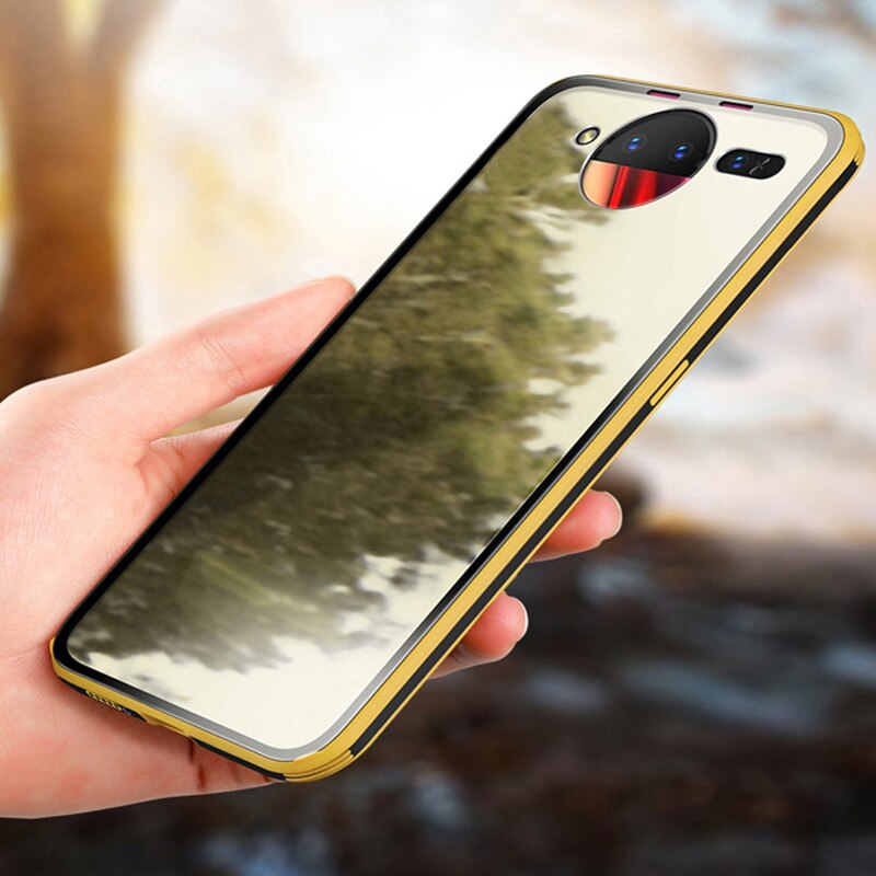 per vivo Nex 2 custodia a doppio schermo coque coperchio posteriore antiurto per vivo NEX2 NEX 2 custodia per telefono in vetro temperato per NEX doppio Schermo